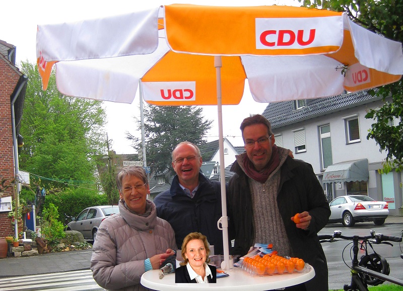 Inge Bckmann, Anton Gillessen und Gerog Mller-Glunz